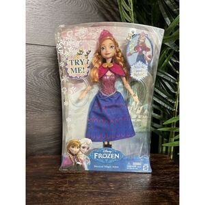 Disney Frozen Musical Magic Anna Doll Princess Collection Series. NIB!